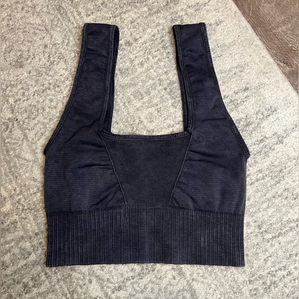 Free People Good Karma Square Neck Bra NWOT